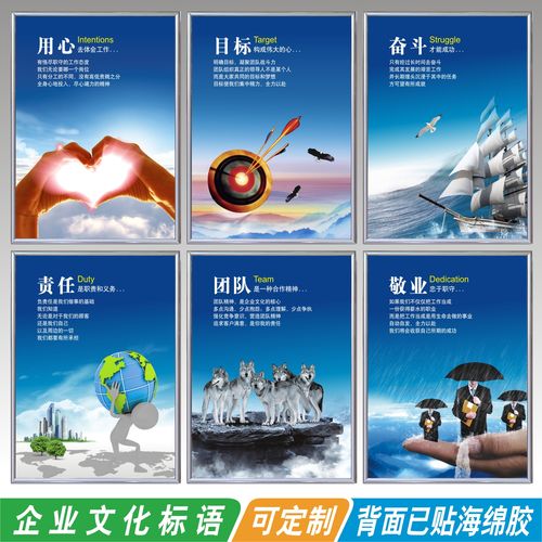 匠心墙语，同心筑梦——企业文化挂画的传播密码